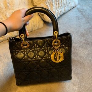 Dior Lady Dior in black Lambskin